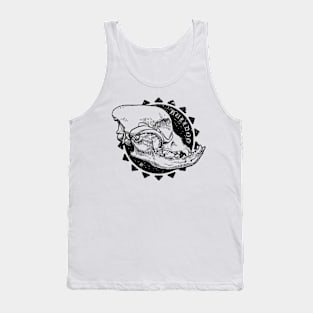 Bulldog skull Tank Top